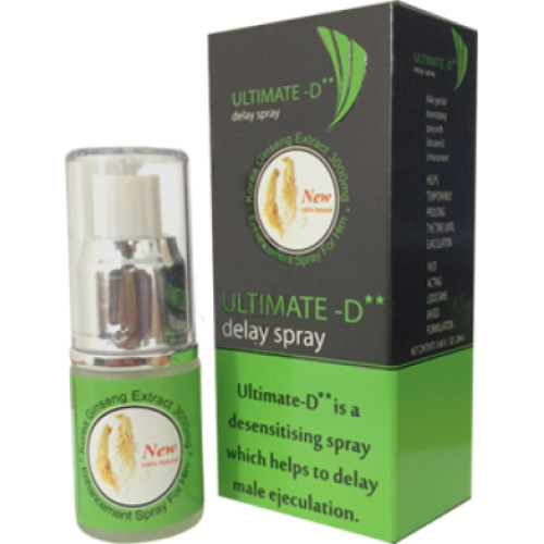 Xịt Kéo Dài Xuất Tinh Triết Xuất Từ Nhân Sâm Ultimate D - Xuất Xứ Anh Quốc copy 1
